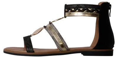 Produktbild von Flache Sandalen mit Reißverschluss
