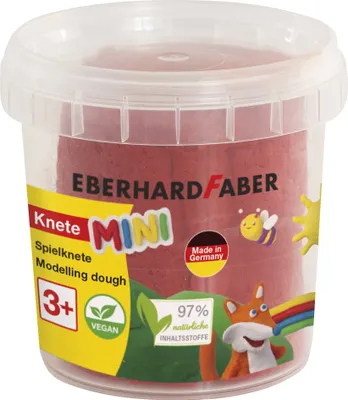 Produktbild von EBERHARD FABER Spielknete rot 140 g Dose