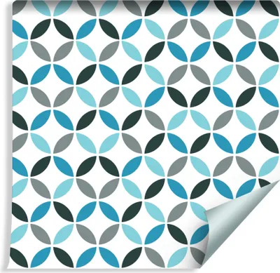Zdjęcie produktu dla Tapeta Do Przedpokoju Styl Retro Wzór Geometryczny Dekoracja Abstrakcyjna z modnym efektem 3D