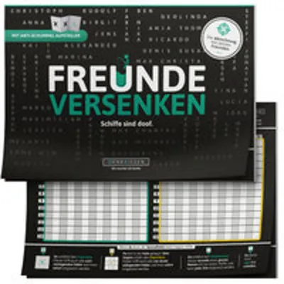 Produktbild von FREUNDE VERSENKEN® - "Schiffe sind doof" - Schiffe versenken  aufgelegt