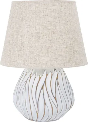 Image de Mauro Ferretti lampe de table Honduras E27 Ø 35x48 cm blanc lavé