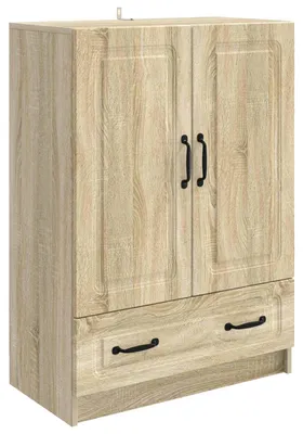 Produktbild von vidaXL Sideboard Sonoma-Eiche 66 x 34,5 x 92 cm Holzwerkstoff