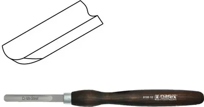 Produktbild von Narex Drechslerbeitel Drechselmesser, Größen:Röhre/Hohl-flach 14mm