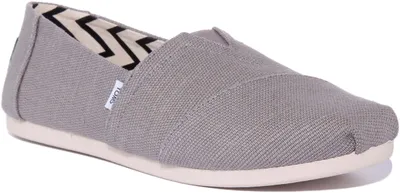 Image de TOMS Alpargata Heritage Canvas Womens Morning Dove Espadrilles