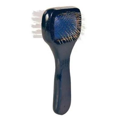 Zdjęcie produktu dla TRIXIE 2359, Pies, Szczotka, Czerwony, Drewno, Nylon