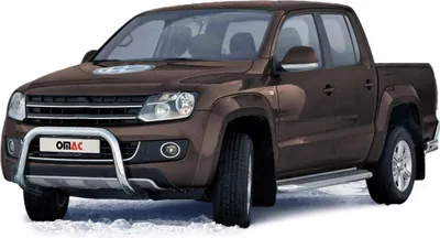 Immagine prodotto di Barra di protezione del paraurti anteriore per VW Amarok 2010-2016 con ABE acciaio argento