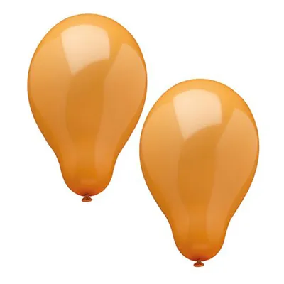 Obrázok produktu pre Papstar balóny oranžové priemer 25cm 10 kusov 1 balenie