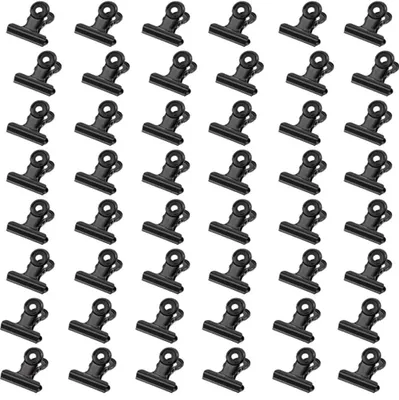 Productafbeelding van Set van 50 Mini Metalen Paperclips in Zwart