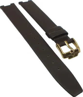 Produktbild von Jacques Lemans Damen → Uhrenarmband 15mm braun Leder → 1-2001