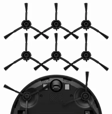 Ersatz-Seitenbürsten, 6 Stück, Silikon, für Dreame L10s Plus/Z10 Pro/D10s Plus