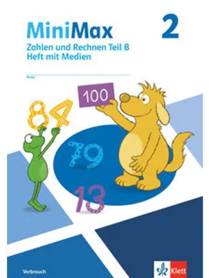 Immagine prodotto di MiniMax 2. Zahlen und Rechnen Teil B - Verbrauchsmaterial mit Medien Klasse 2