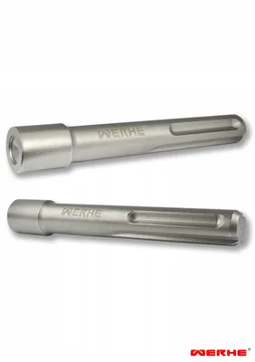 Two metal drill bits with the brand name "WERHE" visible on them, presented on a white background.