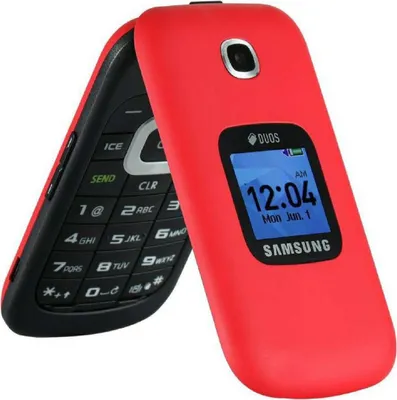 Produktbild von Samsung Gusto 3 SM-B311V Rot Dual Sim Kamera Tasten Klapphandy mit Außendisplay NEU