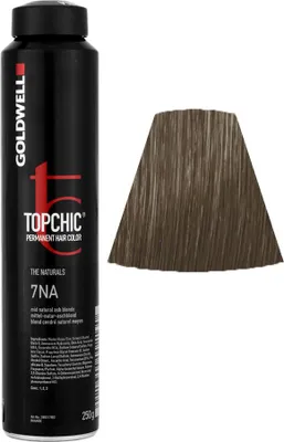 Produktbild von Goldwell Topchic The Naturals, Braun, 7NA, Mid Natural Ash Blonde, Unisex, 250 ml, Alle Haare