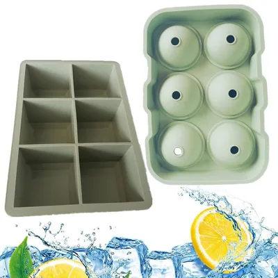Produktbild von Für Eis zum Kühlen von Cocktails, Whisky, Tee und Kaffee, Eiswürfelform, flexibel