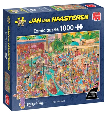 Produktbild von Jan van Haasteren - Fata Morgana Efteling - 1000 Teile, 1000 Stück(e), Landschaft, 15 Jahr(e)