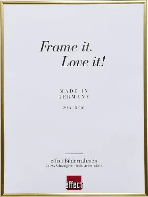 Produktbild von Art effect Puzzlerahmen Acrylglas gold 50 x 50 cm für Puzzles bis 50 x 50 cm