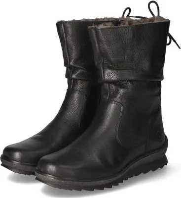 Produktbild von Remonte Damen Winterstiefel Schwarz Glattleder Größe: 37