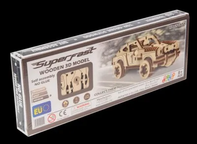 Immagine prodotto di WOODEN CITY 3D Puzzle Superfast Rally Car No.4
