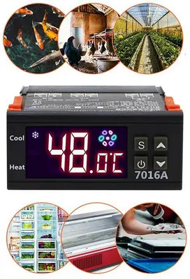 Zdjęcie produktu dla Termostat cyfrowy EUROCOMP WH7016A E6247 230V