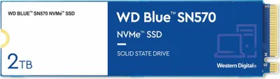 Produktbild von WD Blue SN570 2 TB, SSD, (PCIe 3.0 x4, NVMe, M.2 2280)