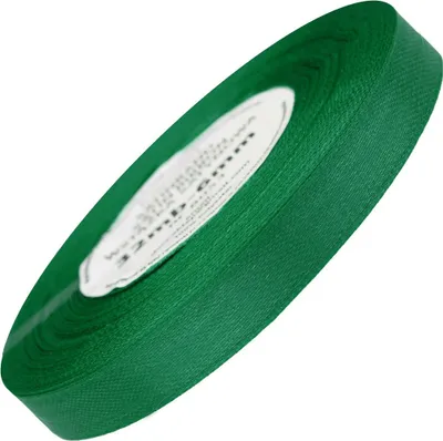 Produktbild von Satinband 12 mm - dunkelgrün - 32 lfm