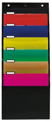 Immagine prodotto di Cartella organizzativa sospesa TimeTEX per A4, 6 scomparti, nero