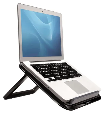 Produktbild von Fellowes 8212001, Laptop-Ständer, Schwarz, Grau, Acrylnitril-Butadien-Styrol (ABS), 43,2 cm (17"), 30 - 205 mm, 20,5 cm