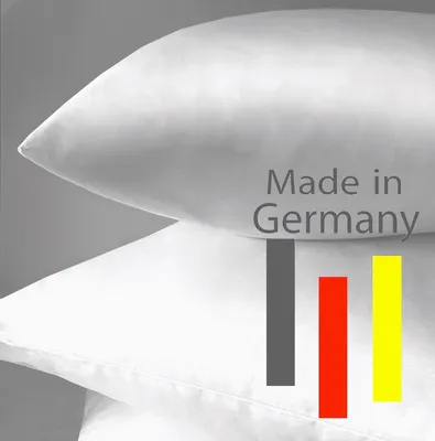 Produktbild von 4er Set "Schlafen-Sie-wohl“ Baumwoll-Füllkissen 45 x 45 cm  - komfortables Inlett, weiss, Füllung für Dekokissen, Couch- und Sofakissen oder Kopfkissen in 6 verschiedenen Größen bestellbar