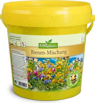 Produktbild von Bienenweide Bienen-Mischung bis zu 200qm Bienenfreundliche Mischung verschiedenster Sommerblumen Blumensamen Garenblumen