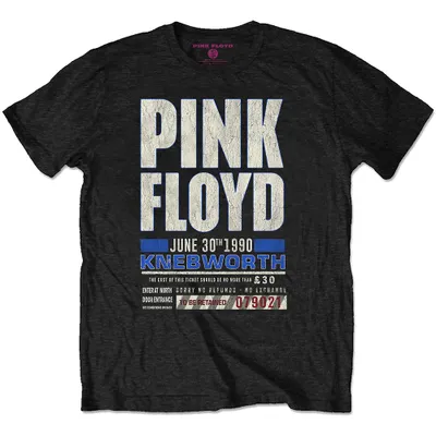 Produktbild von Pink Floyd Knebworth '90 Blue Black S T-Shirt