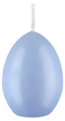 Produktbild von Eikerzen Blue Bell Hellblau 60 x Ø 45 mm, 6 Stück