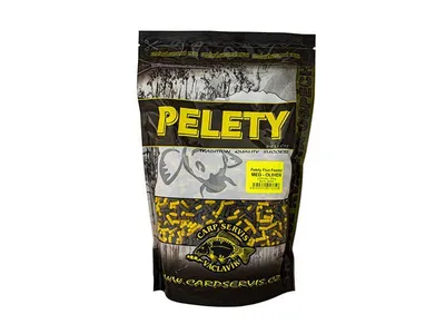 Produktbild von Karpfen Servis Vaclavik Fluo Feeder Pellets Honig-Tintenfisch 700g