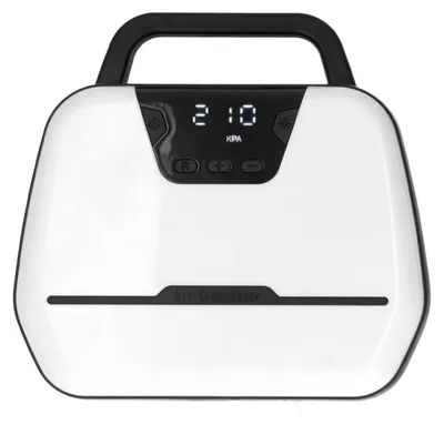 Obrázok produktu pre Prenosná vzduchová pumpa do auta s LED osvetlením a LCD displejom, 12 V