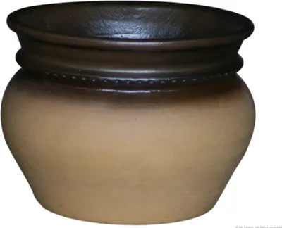 Produktbild von KERAZO Keramik Blumentopf Pflanzkübel Helios 44x35 cm frostfest, standfest, Farbe: natur