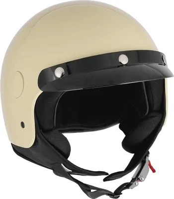 Zdjęcie produktu dla Kask Jet Classic 001, Ivory, ECE22.06, Rozmiar: XL