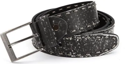 Immagine prodotto di Cintura da uomo marrone nero Cintura larga; nero 115 cm