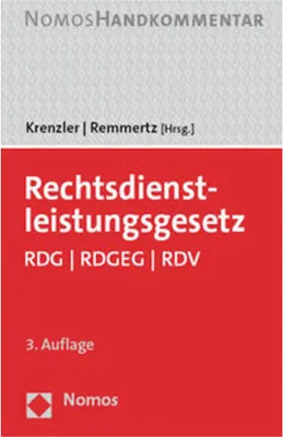 Immagine prodotto di Rechtsdienstleistungsgesetz