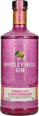 Produktbild von Whitley Neill JAPANESE YUZU & WHITE STRAWBERRY GIN 41,3% Vol. 0,7l