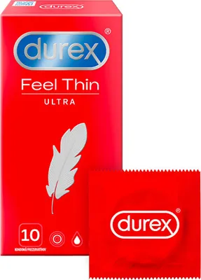 Immagine prodotto di Profilattici Feel Ultra Thin, 10 pezzi