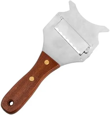 Produktbild von 2 Trüffelhobel, Profi Käsehobel Trüffelhobel aus Edelstahl Einstellbare Gourmethobel Set mit Holzgriff für Zuhause, Küche, Restaurant