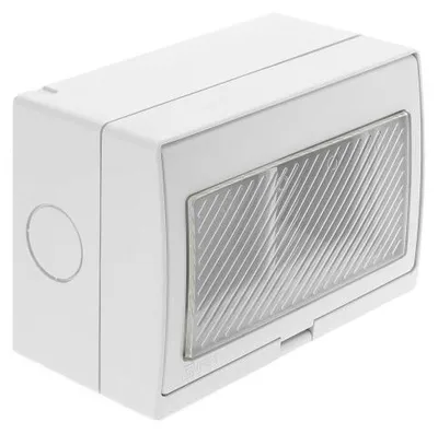 Produktbild von Delock Easy 45 Aufputzgehäuse IP55 wasserfest 4 Port