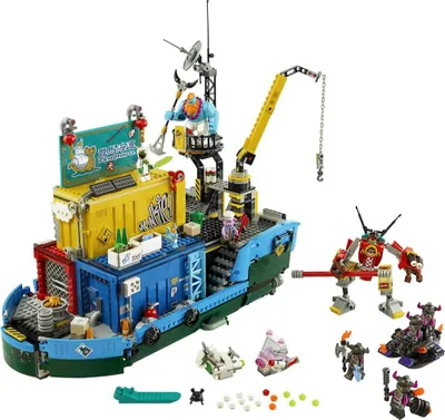 Zdjęcie produktu dla LEGO Monkie Kid ’s Team Secret HQ, Zestaw do budowania, 10 lat(a), Plastik, 1959 szt., 9,06 kg