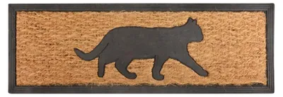 Image de Esschert Design Paillasson caoutchouc/coco chat ; RB170