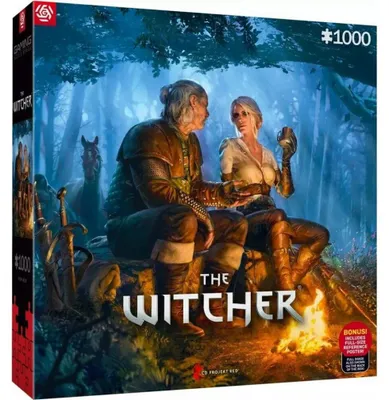Image de Puzzle Good Loot Gaming : Le Voyage de Ciri (The Witcher), 1000 pièces