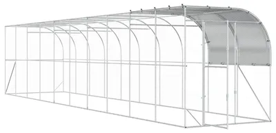 Obrázek produktu pro Kurník na zeď, stříbrná barva, rozměry 1000 x 200 x 215 cm