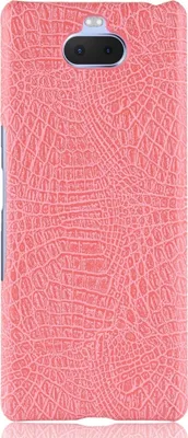 Produktbild von Mobigear Croco  Sony Xperia 10 Plus Hülle Hardcase Backcover - Pink