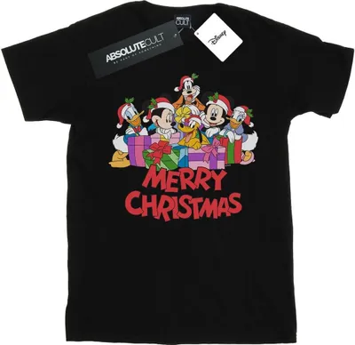 Zdjęcie produktu dla Disney – koszulka damska „Mickey Mouse and Friends” BI37637 (XL) (czarna)