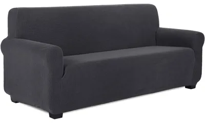 Obrázek produktu pro Potah na pohovku, elastický, Elastan, šedý, pro třísedací pohovku