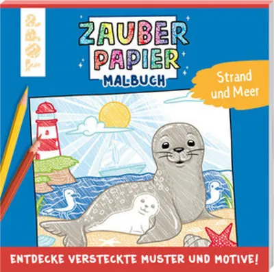 Immagine prodotto di Zauberpapier Malbuch Strand und Meer